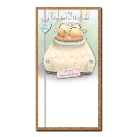 Wonderful Husband Anniversary Forever Friends Card